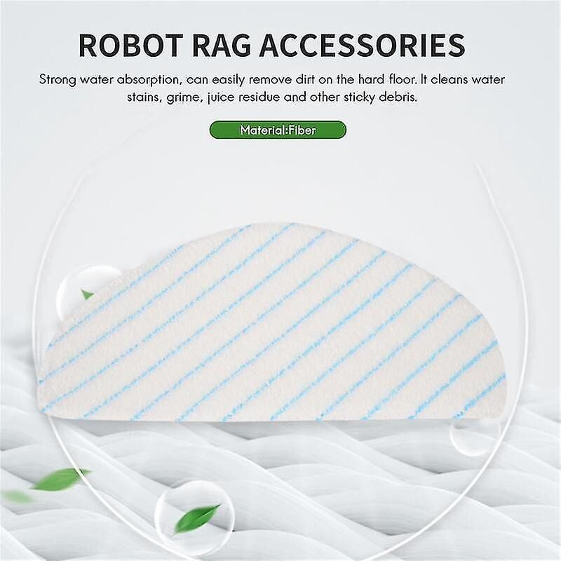 Fei Yu - Lot de 30 tampons de nettoyage pour aspirateurs Ecovacs Deebot Ozmo série T9 série T8