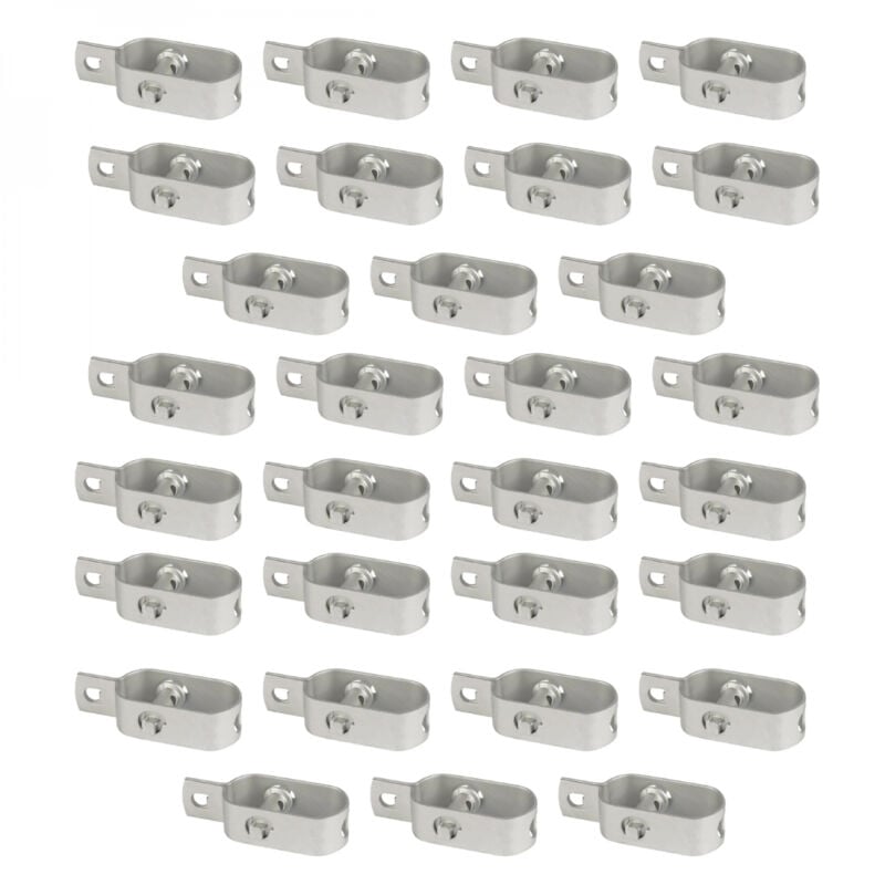 Linxor - Lot de 30 tendeurs en acier galvanisé N°2 pour fil de grillage ou autre