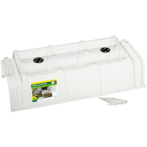 Lot de 30 tunnels de forçage rigides transparents de 86cm