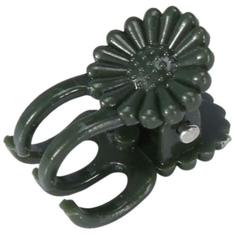 Lot de 300 mini pinces de support pour plantes, pinces de jardin en plastique, pinces de fixation pour tiges de fleurs et de tomates, 2,1 x 1,3 cm