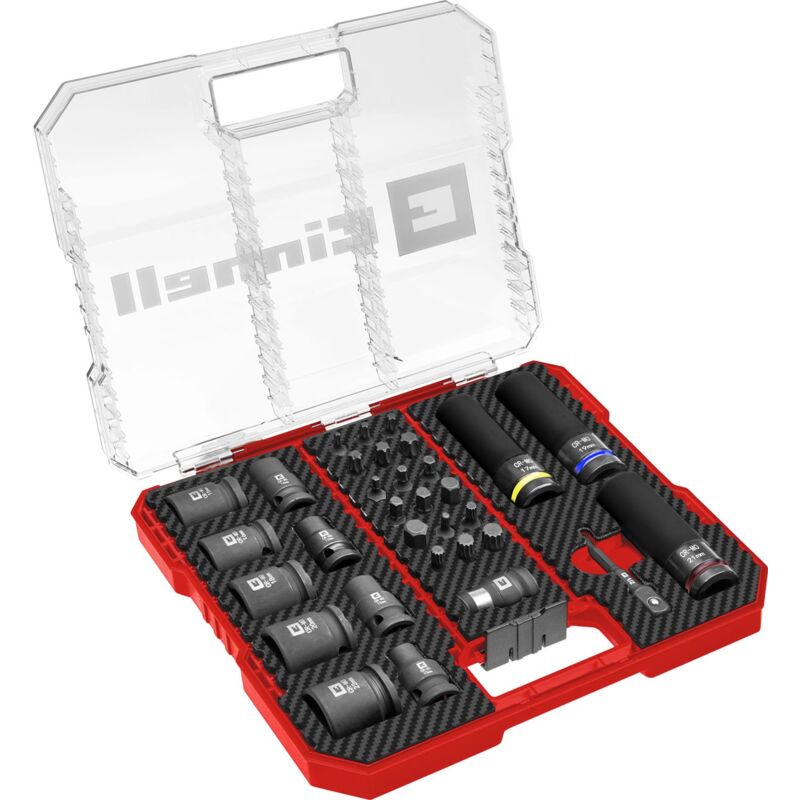 Einhell - Lot de 32 clés et perceuses à percussion 49109288