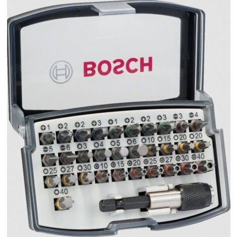 Bosch Accessories 2607017319 Jeu d'embouts 32 pièces