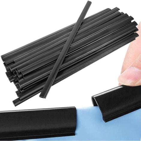 BASETBL Lot de 33 joncs de blocage liner, Kit bandes protection pour piscine - circonférence pièces de rechange piscine hors sol en remplacement pour la maison d'hôtel, accessoire doublure
