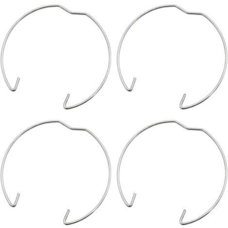 Lot de 36 anneaux à ressort 50mm – Fixation pour spots GU10 MR16 – Fer léger et résistant à la corrosion – Installation facile