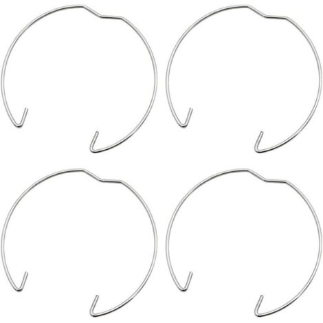Lot de 36 anneaux à ressort 50mm – Fixation pour spots GU10 MR16 – Fer léger et résistant à la corrosion – Installation facile