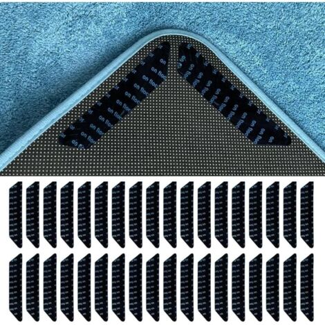 Lot de 36 Antiderapant Tapis Carrelage, Tapis Escalier Antidérapant avec Une Forte Adhérence, Tapis Antidérapant Douche, idéal pour les Sols en Bois dur et le Carrelage