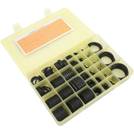 Lot de 396 joints toriques universels Gland 3702 AC assortiment kit pour excavateur