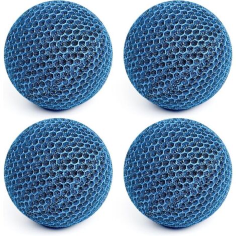 Lot de 4 Absorbeurs de Écume de Piscine Réutilisables, Éponge de Filtre Absorbant de Huile, Eponge Filtrante pour Spa Jacuzzi, Nettoyant en Mousse pour Piscine, Baignoire, Jacuzzi