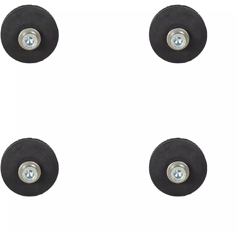 Ultra Secure - Lot de 4 aimants - Outils de fixation rapide et solide pour surfaces métalliques