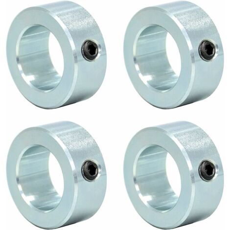 Lot de 4 bagues de réglage 20 mm - Pour diable, roue de diable