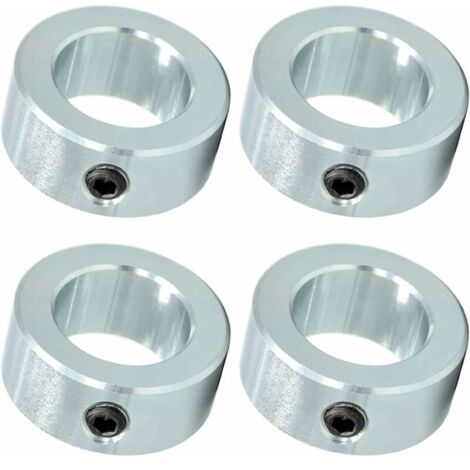Lot de 4 bagues de réglage 20 mm - Pour diable, roue de diable