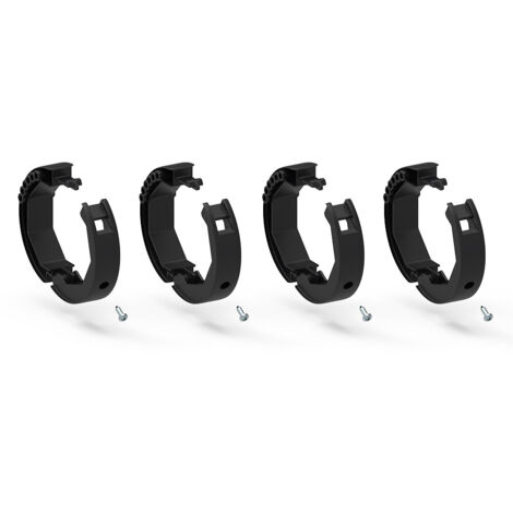 Lot de 4 bagues pour attaches verrou renforcées - tube OCTO Ø 70 mm