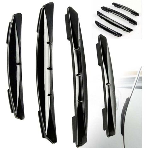Lot de 4 bandes anti-chocs pour portes, protections de portes, pare-chocs anti-collision pour la plupart des voitures