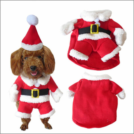 Lot de 4 bas de Noël en jute personnalisés pour décorations de sapin de Noël