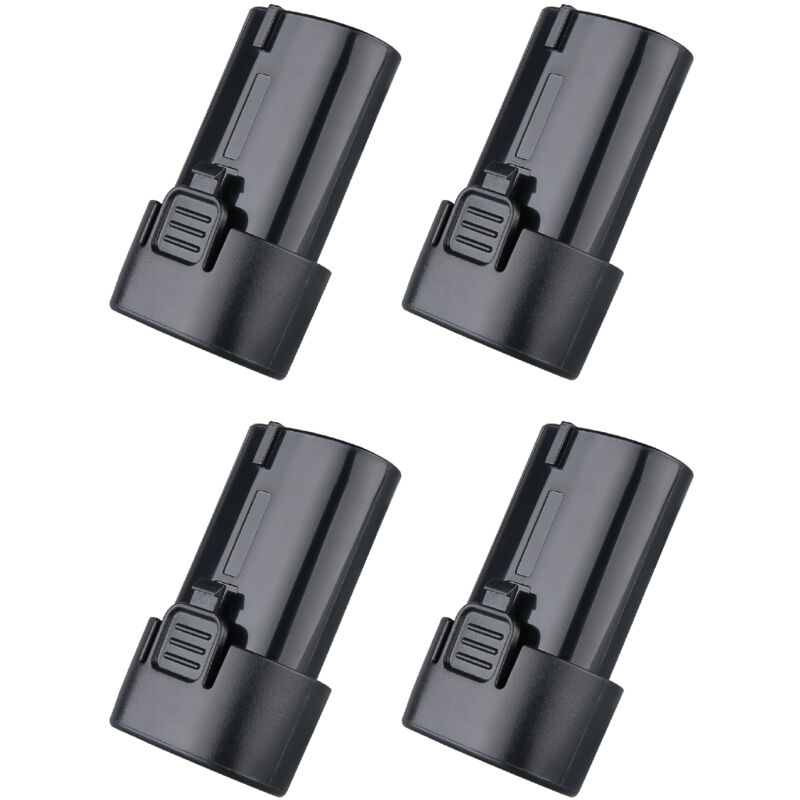 Pdstation - Lot de 4 batteries de rechange BL0715 compatibles avec les outils sans fil M'akita 7,2 v Lithium-Ion BL7010 194355-4 194356-2 4800 mAh