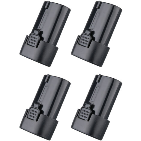 Lot de 4 batteries de rechange BL0715 compatibles avec les outils sans fil M'akita 7,2 V Lithium-Ion BL7010 194355-4 194356-2 4800 mAh