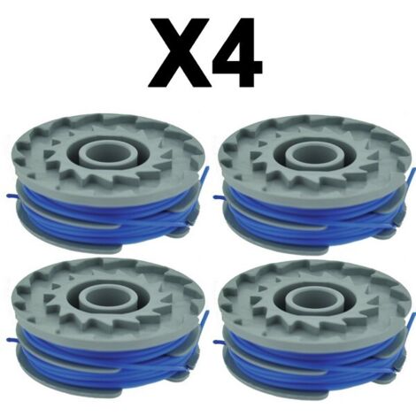 Lot de 4 bobine de fil coupe bordures Ryobi / Flymo 1.6 mm