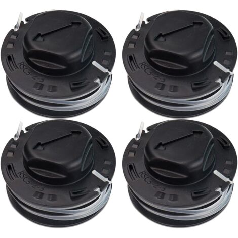 Lot de 4 bobines de Rechange pré-enroulées C 3-2 pour Tondeuse Stihl FSA 57 FSA 56 FSA 50 FSE 52 FSE52 Autocut C3-2 4009 710 4305