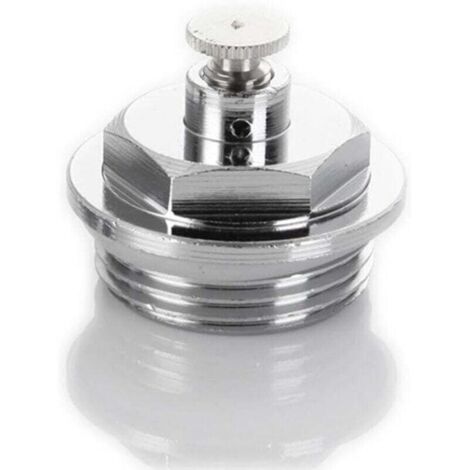 Lot de 4 bouchons d'aération de radiateur de 2,5 cm - Accessoires de rechange pour système de chauffage