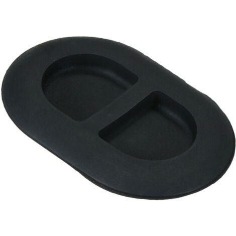 Lot de 4 bouchons de vidange de plancher noirs, petits bouchons en caoutchouc pour carrosserie arrière, adaptés aux Wrangler JK JL