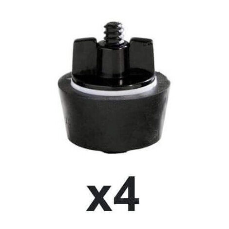 Lot de 4 bouchons d'hivernage 50 mm (1"1/2)