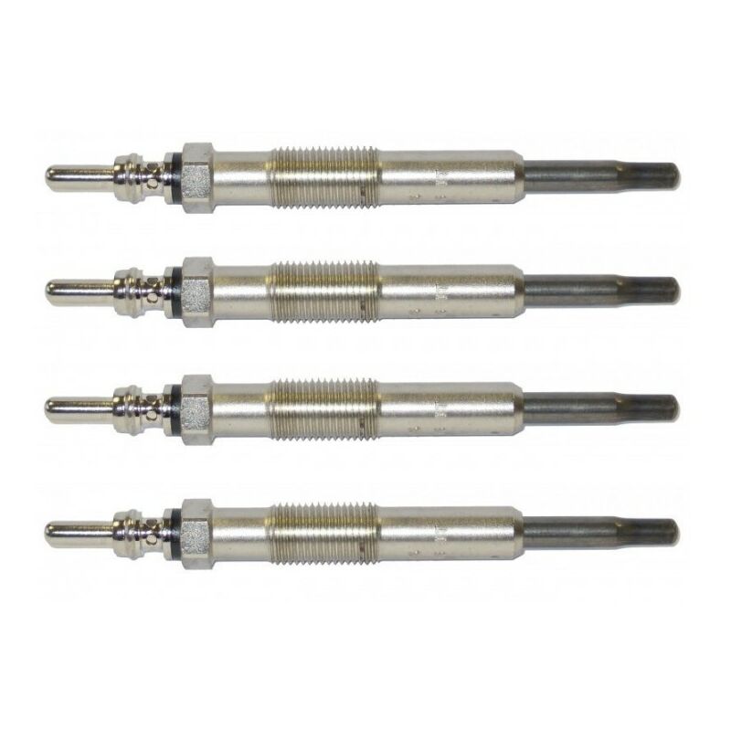 Univcar - Lot de 4 bougies de prechauffage Solenza Pickup Megane Clio ii Kangoo Traffic 8200423227 8200787721 7700100635