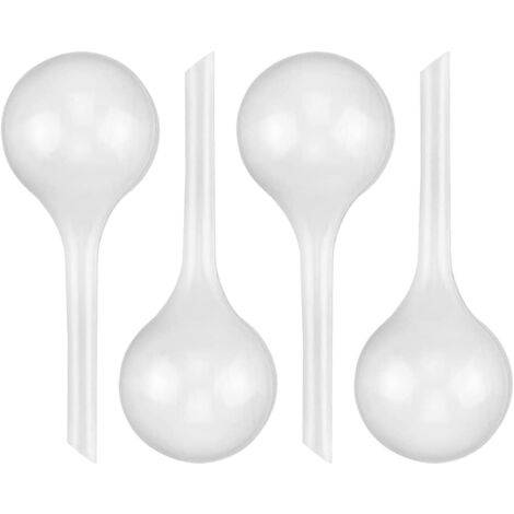 Lot de 4 boules d'arrosage Auto-arrosage en PVC 27 x 8 cm-300ml