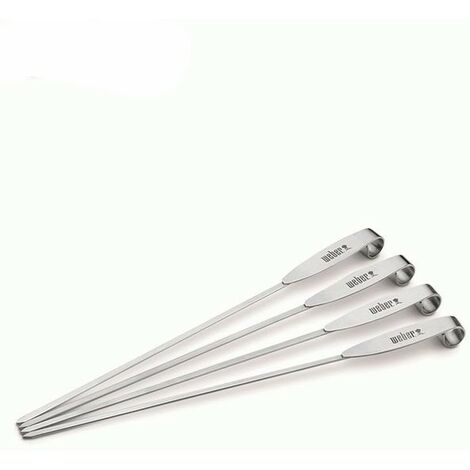 Lot de 4 brochettes pour système Weber à élévation verticale Code 7618