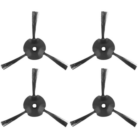 Lot de 4 brosses latérales de rechange pour aspirateur robot Shark, Compatible avec Matrix RV2310, RV2310AE
