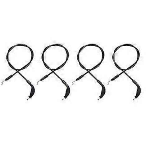 Lot de 4 câbles de porte intérieure avant pour Smart (450) Fortwo Q0001973V005