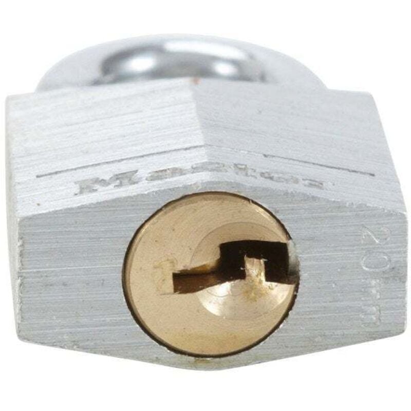 Master Lock - 9120EURQNOP lot de 4 cadenas en aluminium 20 mm anse 11 mm
