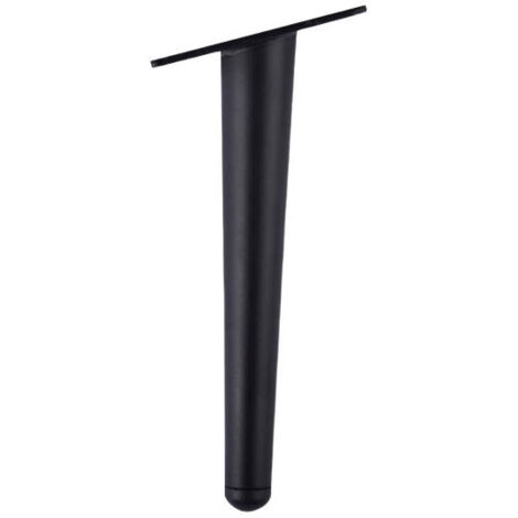 Lot de 4, canapé, meuble TV, table basse, armoire, pieds de table, noir, 30 cm