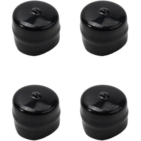 Lot de 4 capuchons de moyeu en caoutchouc 532104757 pour tondeuse à gazon, tracteur à gazon, pièce de rechange