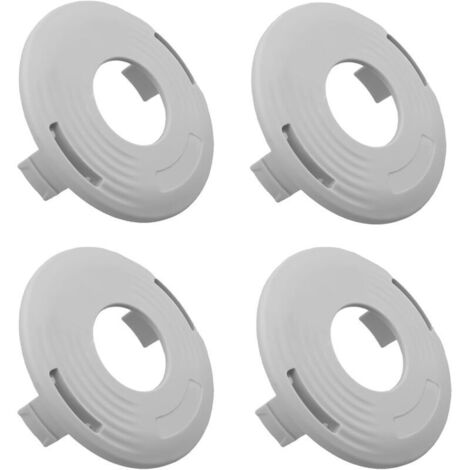 Lot de 4 capuchons de tête de débroussailleuse compatibles avec Stihl AutoCut 27-2 FS70R FS80R FS90 FS85R FS130R FS131R KM90R KM91R, remplace la pièce 4002 713 9712