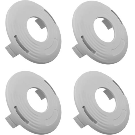 Lot de 4 capuchons de tête de débroussailleuse compatibles avec Stihl AutoCut 27-2 FS70R FS80R FS90 FS85R FS130R FS131R KM90R KM91R, remplace la pièce 4002 713 9712