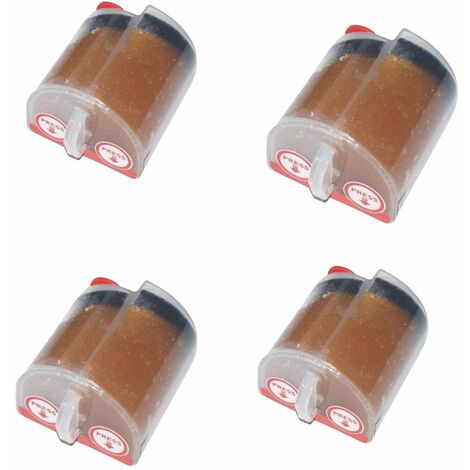 Lot de 4 cartouches anticalcaire – Élimine 99% du calcaire – Prolonge la durée de vie de votre centrale vapeur – Compatible avec Philips