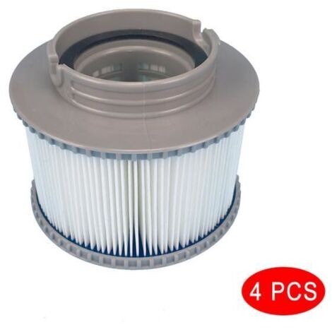 Lot de 4 cartouches de filtre pompe piscine pour Modèles MSPA