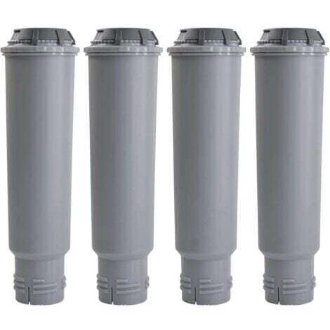 Lot de 4 cartouches filtrantes pour machines à café Krups F088 EA829S, Jura, Nivona, Melitta Barista TS, Nivona, Siemens, FilterLogic CFL-701B