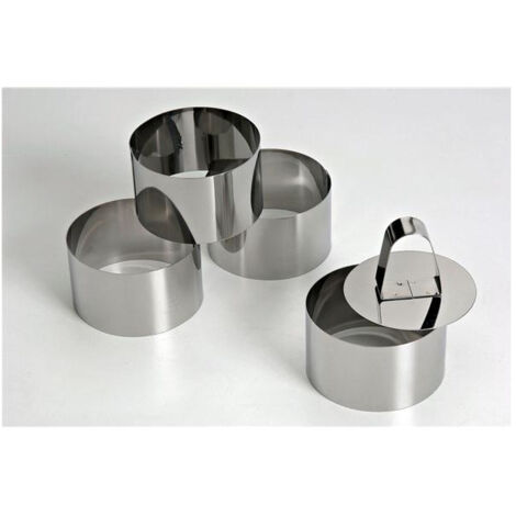 Lot de 4 cercles à mousse 10cm + 1 poussoir - LARES