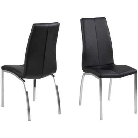 Lot de 4 chaises de salle à manger JOYA