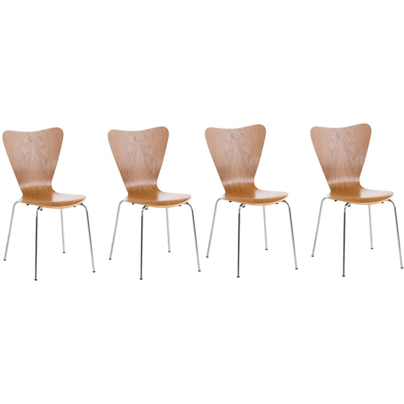 CLP - Définir 4 chaises empilables Calisto Rovere