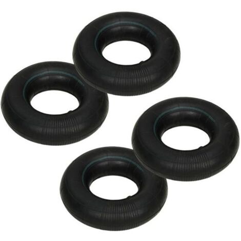 Lot de 4 Chambre à air - 3.00-4 260x85 mm - pour roue de diable Caoutchouc