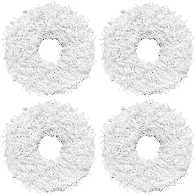 Fei Yu - Lot de 4 chiffons de nettoyage pour balai à franges Ecovacs X1