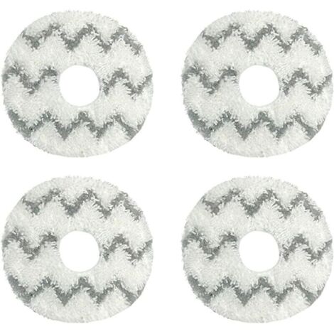Lot de 4 chiffons de rechange pour robot balayeur, chiffons de rechange, absorbants