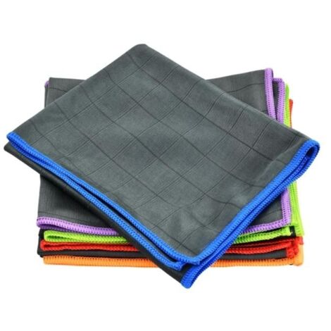 Lot De 100 Chiffons Microfibre AIDEA - 30x30 Cm - Doux Et Lavables - Neuf