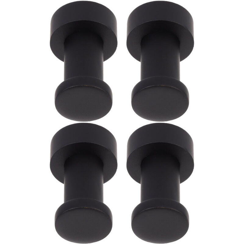 Feiyue - Lot de 4 cintres robustes en laiton pour vêtements et manteaux, crochets pour serviettes, pour porte de salle de bain