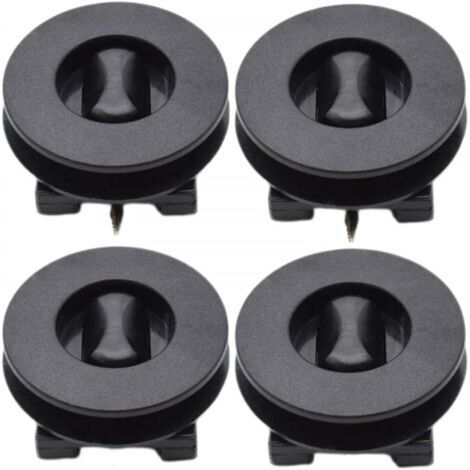 Lot de 4 clips universels pour tapis de sol de voiture avec boucle de fixation pour tapis de sol