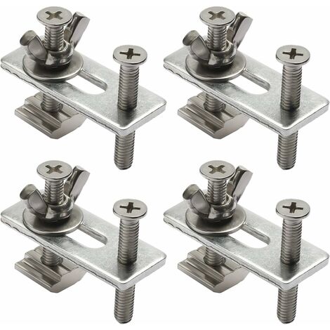 Lot de 4 colliers de serrage en T pour fraiseuse et graveuse 3018-PRO / 3018-MX3 / 3018-PROVer CNC