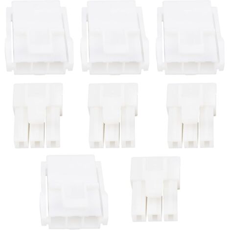 Lot de 4 Connecteurs Femelles Et Mâles 12 V - 230 V 3 Voies pour La Plupart des Camping-Cars Et Caravanes