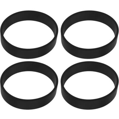 Lot de 4 courroies de rechange en caoutchouc pour aspirateur droit Kirby Heritage 1 Legend Legend 2 Noir